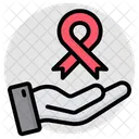 Awareness Ribbon Cancer Ribbon Breast Cancer Icon