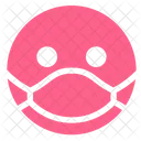Pink Awareness Mask Icon