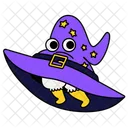 Awkward Hat Halloween Hat Witch Hat Icon