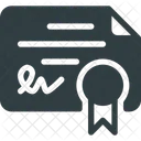 Awward Reward Document Icon