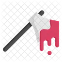 Axe Blood Red Icon