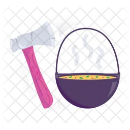 Axe And Cooking  Icon