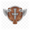 Axe Medieval Axe Shield Icon