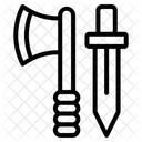 Axe and sword  Icon
