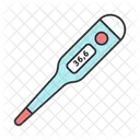 Axillary Digital Thermometer Symbol