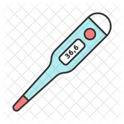 Axillary Digital Thermometer  Icon