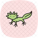 Axolotl Amphibien Schleimig Symbol