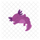 Axolotl Pink Smiling Icon