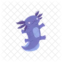 Axolotl Cute Vector Icon
