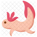 Axolotl Sea Fish Symbol
