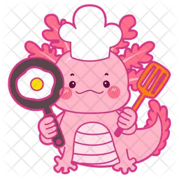 Axolotl Chef  Icon