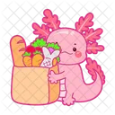 Salamander Axolotl Aquarium Symbol