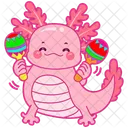 Salamander Axolotl Aquarium Icon