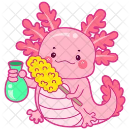 Axolotl With Dust  Icon