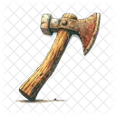 Werkzeug Beil Waffe Symbol