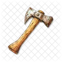 Werkzeug Beil Waffe Symbol