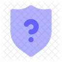 Escudo Pregunta Protegido Icono