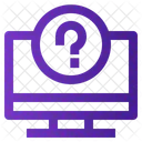 Ayuda En Linea Preguntas Frecuentes En Linea Computadora Icon