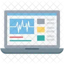 Laptop Portatil De Hospital Corazon Icon