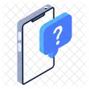Preguntar Ayuda Movil Ayuda En Linea Icono