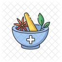 Ayurveda Behandlung Mortel Symbol