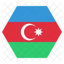 Azerbaidjan National Pays Icône