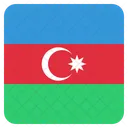 Azerbaidjan National Pays Icône