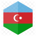 Azerbaijan Country Flag Icon
