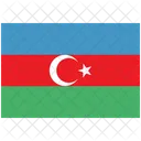 Flag Country Azerbaijan Icon