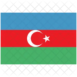 Azerbaijan Flag Icon