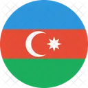 Azerbaijan Flag Country Icon