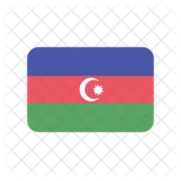 Azerbaijan Az Flag Icon
