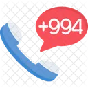 Azerbaijan Dial Code  Icon