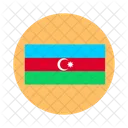 Azerbaijan Flag  Icon