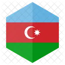 Azerbaijan Country Flag Icon