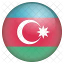 Azerbaijao Bandeira Ícone