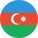 Azerbaijao Bandeira Pais Ícone