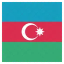 Azerbaiyan Bandera Icono