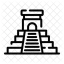 Aztekenpyramide Azteken Kulturen Symbol