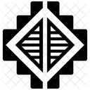Azteken Stammessymbol Stammes Tattoo Symbol