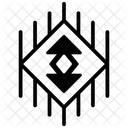 Azteken Stammessymbol Stammes Tattoo Symbol