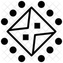 Aztekenmuster Stammessymbol Stammestattoo Symbol