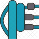 Azul Esquina Boxeo Icon