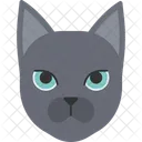 Azul Ruso Icono
