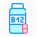 Vitamins B Color Icon