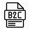 B 2 C Icon Promotion File Promotion Icon