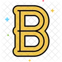 B B Letter Alphabet Icon