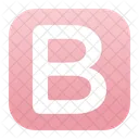 B Alphabet  Icon