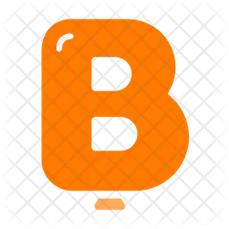 B balloon  Icon