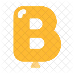 B balloon  Icon